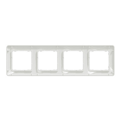 Štvorrámček SCHNEIDER SEDNA SDD311804 biely