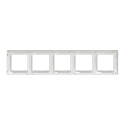 Päťrámček SCHNEIDER SEDNA SDD311805 biely