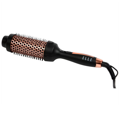 Kulma na vlasy kefa na kučery ELLE Hot Hair Curler Brush čierna 60W