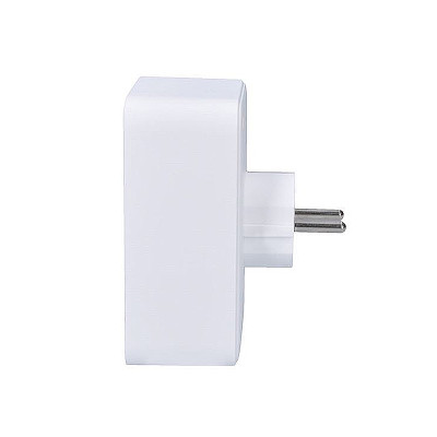 Rozdvojka SOLIGHT P109PD20 biela (1xgula+2xplochá+V+2xUSBC+2xUSBA priamy obdĺžnik)