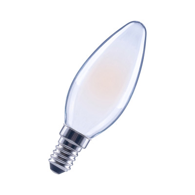 Žiarovka OSRAM LED CLB40 E14 4,2W/827 sviečka FILAMENT GLFR matná 470lm