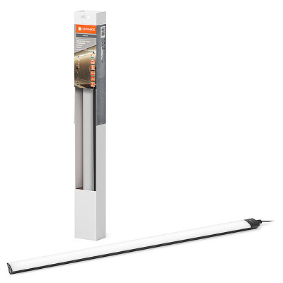 Svietidlo lineárne LED 55cm LEDVANCE LINEAR ANGLE FL SENSOR 7,5W CCT DIM BLACK