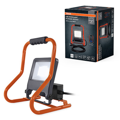 Reflektor montážny LED OSRAM WORKLIGHT R-STAND SOCKET 50W (WM48) s 2 zásuvkami
