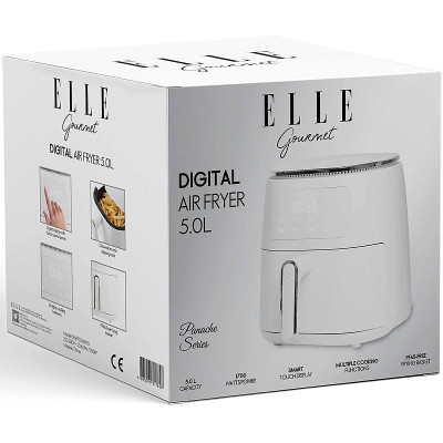 Fritéza teplovzdušná ELLE EKAFP501WHEU biela 5L 1700W