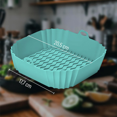 Silikónová vložka do teplovzdušnej fritézy NOVEEN SI405 (17,7x17,7x5,8cm)