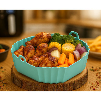 Silikónová vložka do teplovzdušnej fritézy NOVEEN SI405 (17,7x17,7x5,8cm)