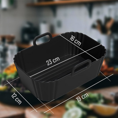 Silikónová vložka do teplovzdušnej fritézy NOVEEN SI407 (19x12x6,8cm)