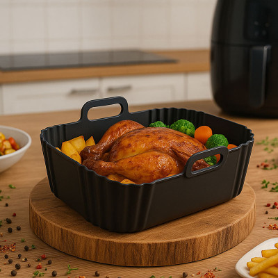 Silikónová vložka do teplovzdušnej fritézy NOVEEN SI407 (19x12x6,8cm)