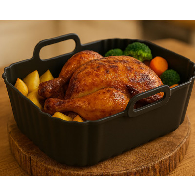 Silikónová vložka do teplovzdušnej fritézy NOVEEN SI407 (19x12x6,8cm)