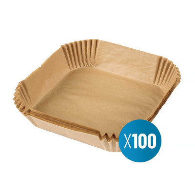 Papierová vložka do teplovzdušnej fritézy NOVEEN PI205 (16x16x4,5cm 100ks)