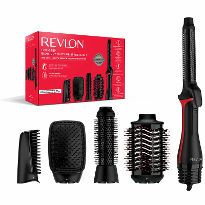 Kulmofén REVLON One-Step Blow-Dry Multi Air Styler 5in1 RVDR5371E čierny 820W