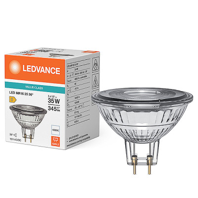Žiarovka LEDVANCE LED MR163536 MR16 3,4W/840 36° PMC