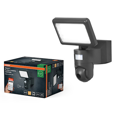 Reflektor LED 23W+PIR/3000K OSRAM SMART OUTDOOR WIFI FLOOD CAMERA CONTROL