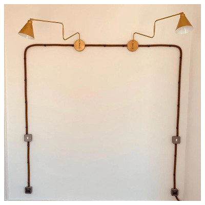 Vypínač na povrch kovový Creative Tube - CTBOX-1SW