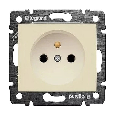 Jednozásuvka LEGRAND VALENA 774398 béžová