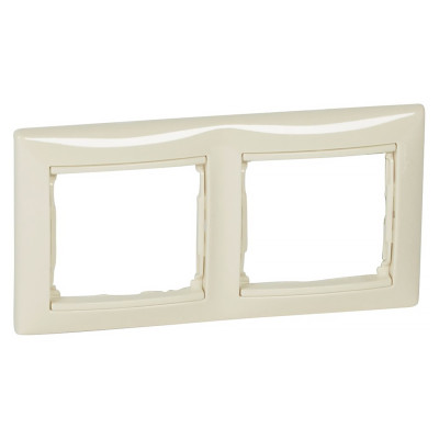 Dvojrámček LEGRAND VALENA 774352 béžový