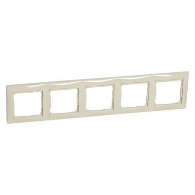 Päťrámček LEGRAND VALENA 774355 béžový