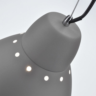 Luster Verona 29cm sivý SOLIGHT WA007-G