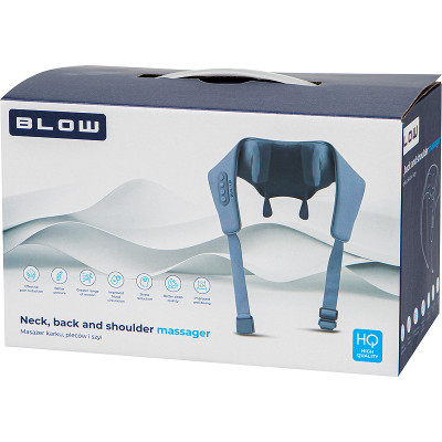 Prístroj masážny na krk a šiju Shiatsu s infra BLOW RELAX nabíjateľný