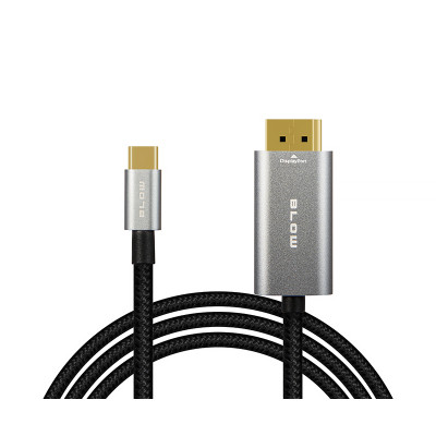 Kábel USBC-DISPLAY PORT 2m 8K