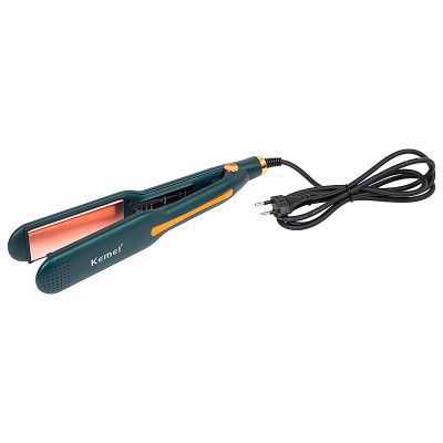 Žehlička na vlasy KEMEI KM-9827 zelená 60W