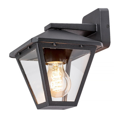 Vonkajšie nástenné svietidlo RABALUX 7147 Paravento E27 IP44 čierne