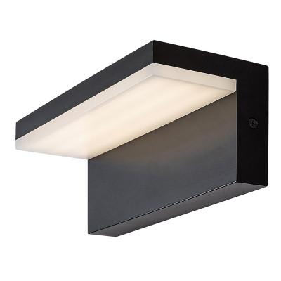 Vonkajšie nástenné svietidlo RABALUX 77092 Zaragoza 10W 4000K IP54 560lm čierne