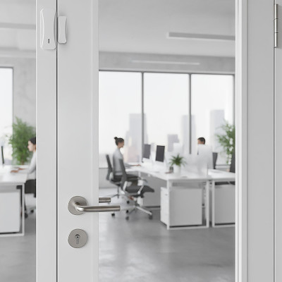 Signalizátor vstupu bezdrôtový SOLIGHT 1D23 do 200m na 230V magnetické čidlo