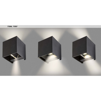 Vonkajšie nástenné svietidlo RABALUX 7397 SOLIN 1xG9 IP54 White