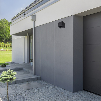 Vonkajšie nástenné svietidlo RABALUX 7396 SOLIN 1xG9 IP54 Black