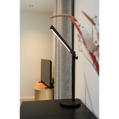 Lampa stolová LED 7W 3-6500K CCT čierna OSRAM PANAN ALU CCT BLACK DIM