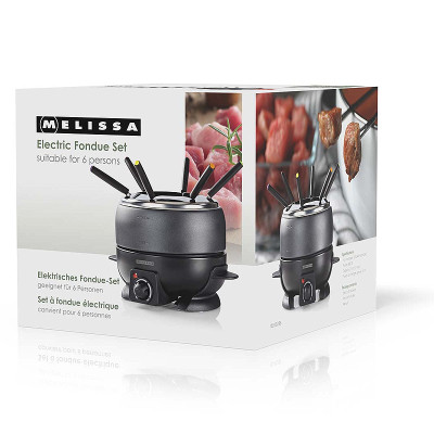 Elektrická sada na fondue MELISSA 16310236 pre 6 osôb 2,3l 800W
