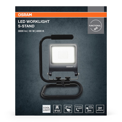 Reflektor montážny LED OSRAM WORKLIGHT 30W/4000K S-STAND (WM47)