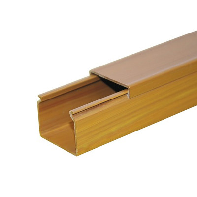 Žľab PVC 40x25 svetlé drevo