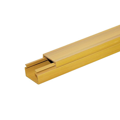 Žľab PVC 17x15 svetlé drevo