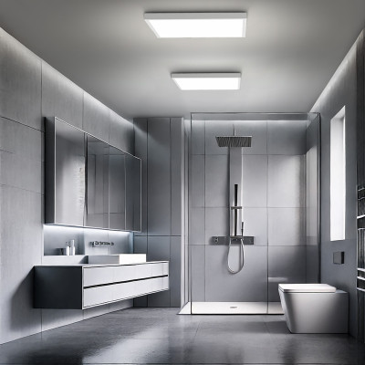 Svietidlo LED PANEL SOLIGHT WO27-W 40W/4000K 4800lm, 60x60 na povrch