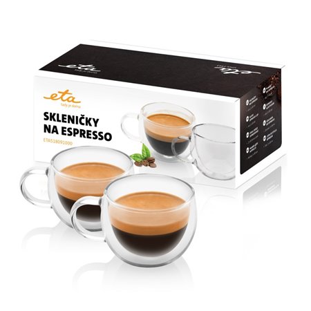 Šálky na espresso ETA 5180 91000 2x80ml