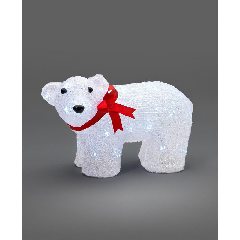 Vianočný LED Medveď malý MM-568 48LED