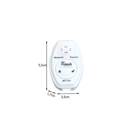 Odpudzovač komárov elektrický 1xCR2032 INTELL SAFE AI-110E