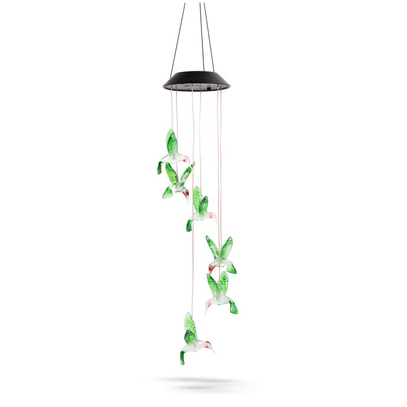 Lampa solárna závesné KOLIBRÍK LED RGB 78cm GARDEN OF EDEN 11740B 6ks