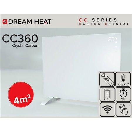 Ohrievač infrapanel DREAM HEAT CC 360W SMART WIFI