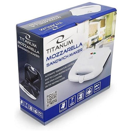Sendvičovač TITANUM TKT001W Mozzarella biely