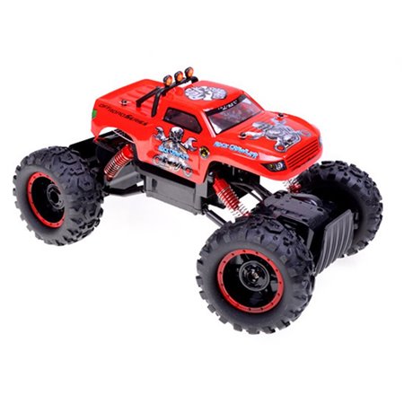 RC model auto na D.O. ROCK CRAWLER 757-4WD05 RED