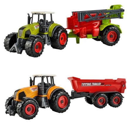 Hračka traktory farmársky set 6ks