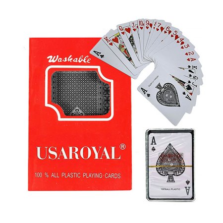 Karty na poker plastové 54ks VEGAS STYLE TM-220