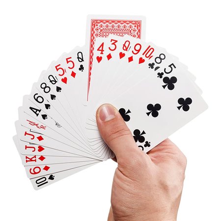 Karty na poker plastové 54ks VEGAS STYLE TM-220