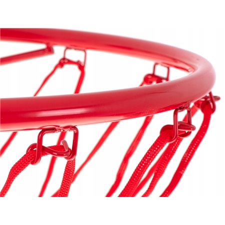 Basketbalová obruč so sieťkou a loptou BASKETBALL RIM 45cm