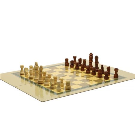 Šach spoločenská hra drevená ALEXANDER