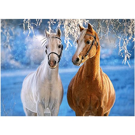 Castorland PUZZLE 180ks The Winter Horses 8+