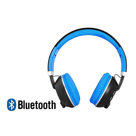 Sluchadlá BLUETOOTH na uši MIZZO modré